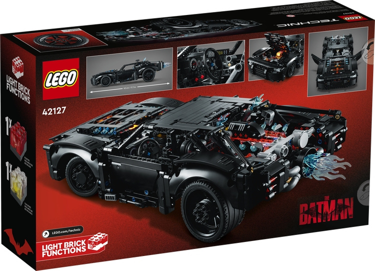 Конструктор LEGO 42127 Technic Бэтмен: Бэтмобиль заказать