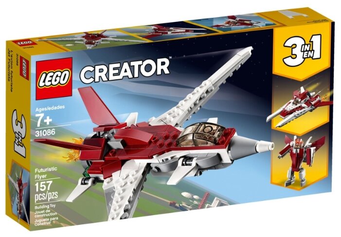 Конструктор LEGO Истребитель будущего Creator 31086