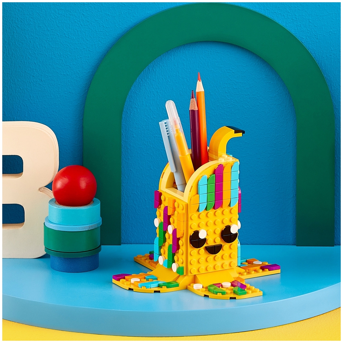 Конструктор LEGO 41948 DOTs Подставка для карандашей «Милый банан» заказать