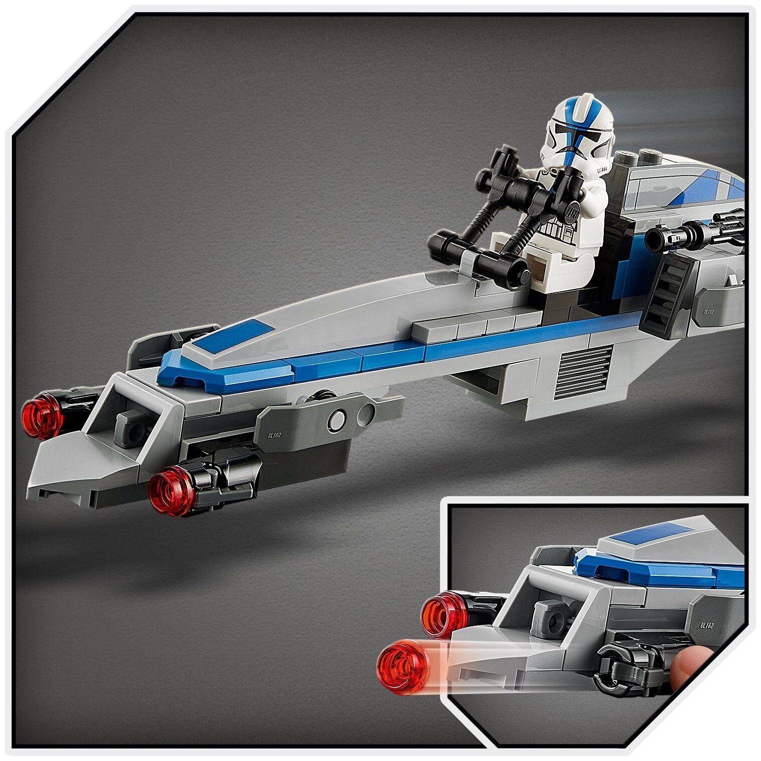 Конструктор LEGO Star Wars Клоны-пехотинцы 501-го легиона 75280 Казахстан