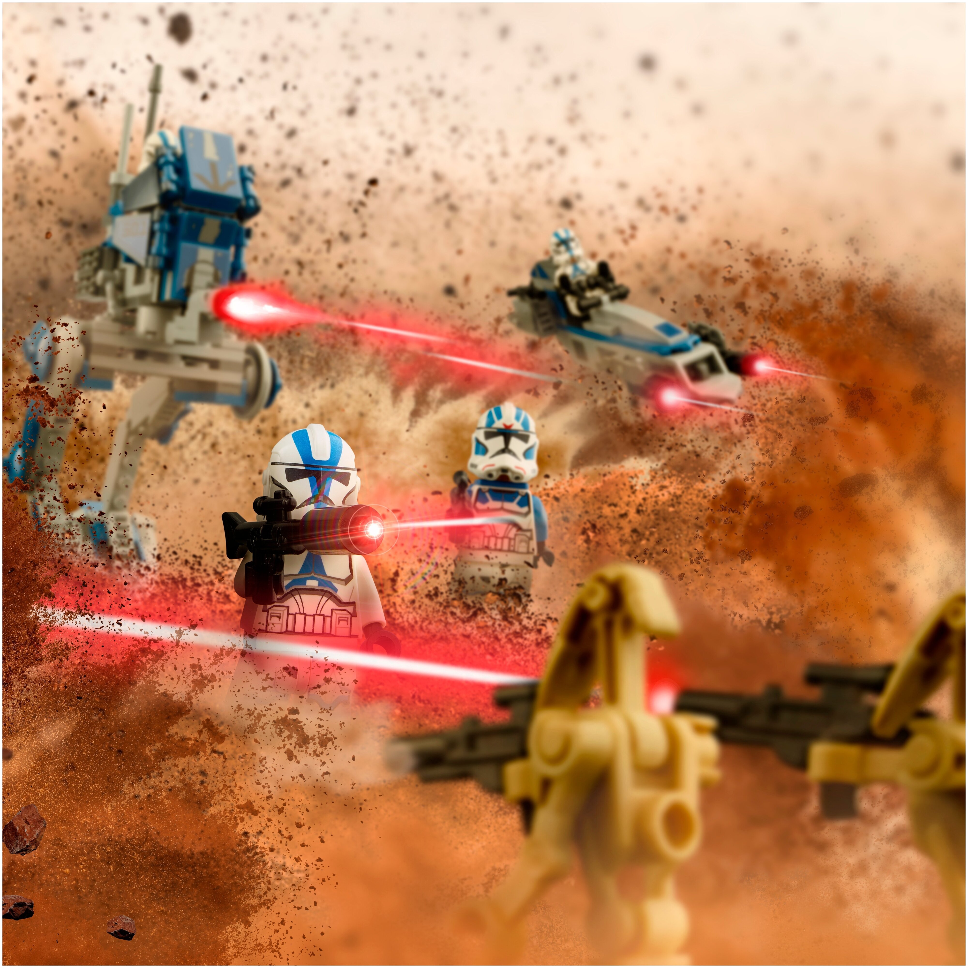 Конструктор LEGO Star Wars Клоны-пехотинцы 501-го легиона 75280 Казахстан