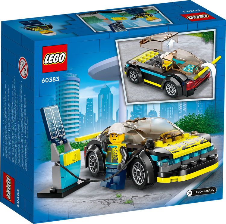 Фотография Конструктор LEGO 60383 Город Электрический спортивный автомобиль