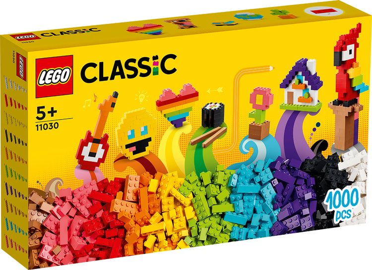 Фото Конструктор LEGO 11030 Классика Много кубиков