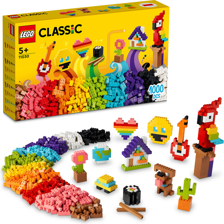 Картинка Конструктор LEGO 11030 Классика Много кубиков