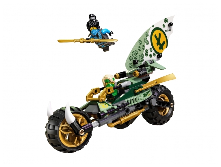 Цена Конструктор LEGO 71745 Ниндзяго Мотоцикл Ллойда для джунглей