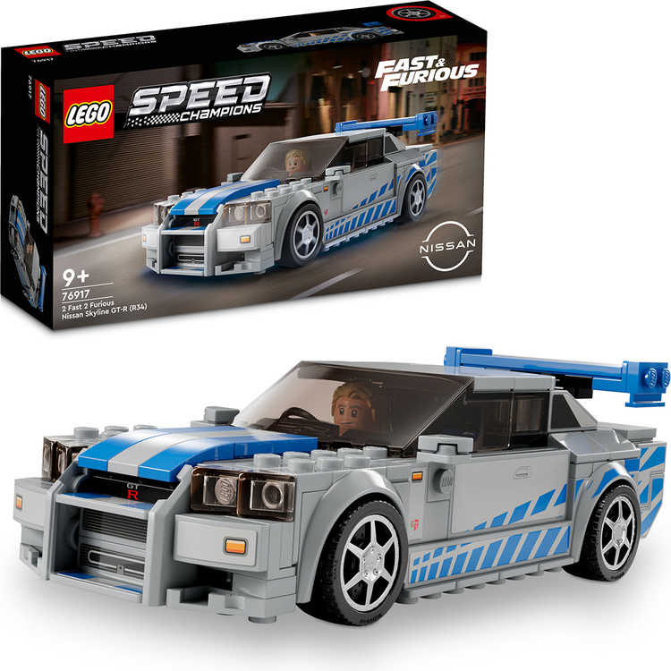 Картинка Конструктор LEGO 76917 Speed Champions Nissan Skyline GT-R (R34)