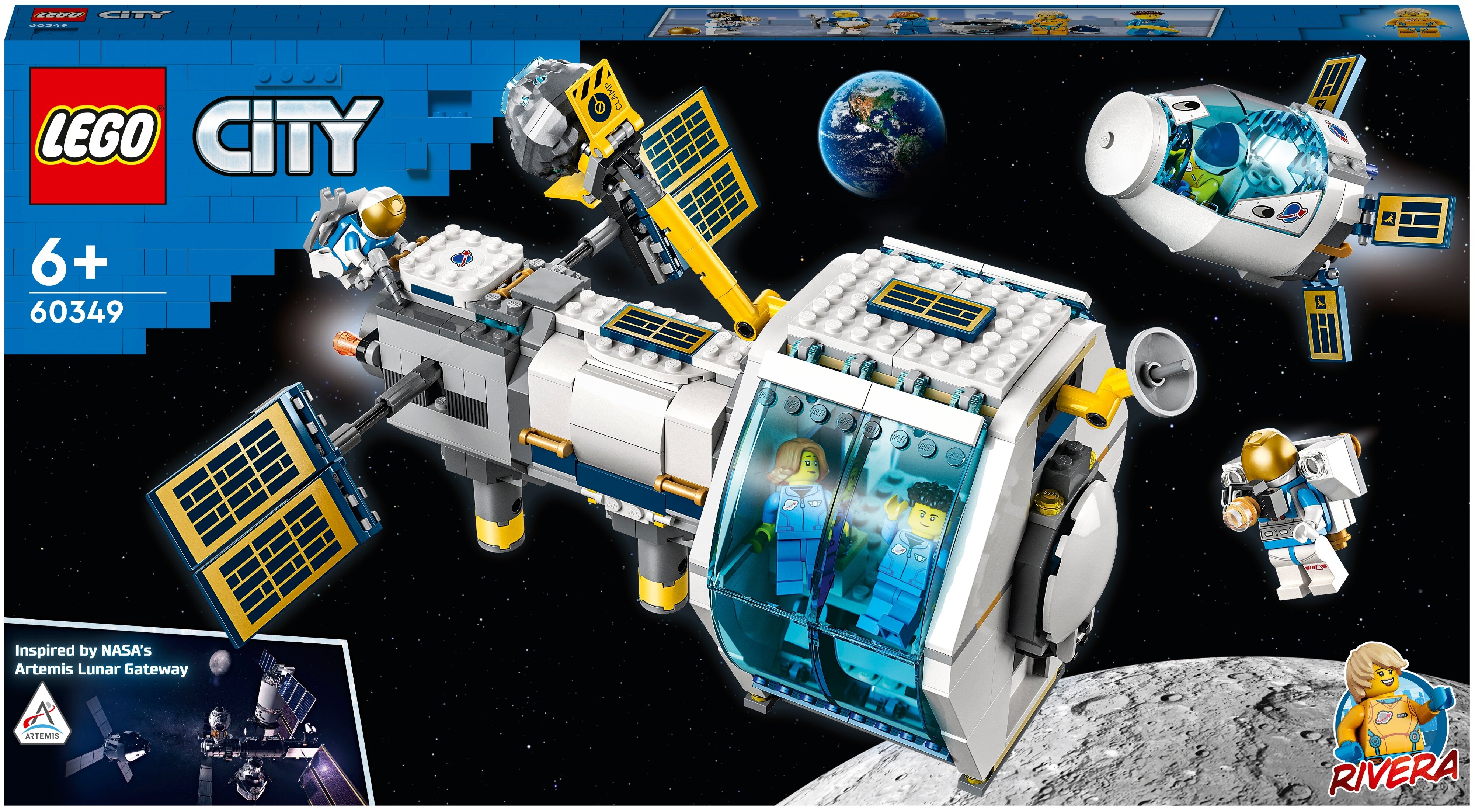 Конструктор LEGO Лунная космическая станция 60349