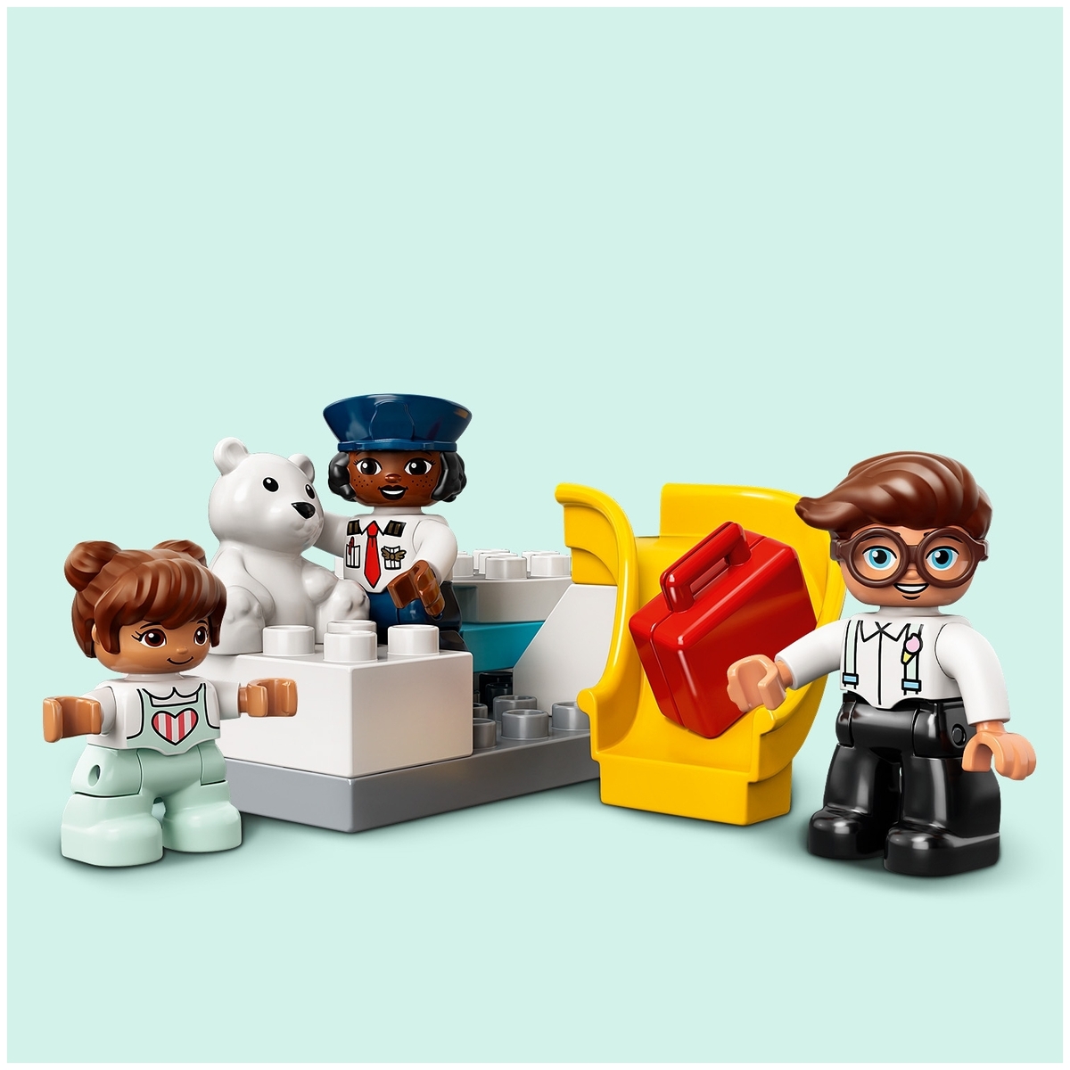 Купить Конструктор LEGO 10961 Дупло Самолет и аэропорт