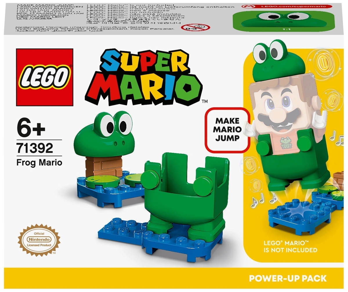 Конструктор LEGO 71392 Super Mario Набор усилений «Марио-лягушка»