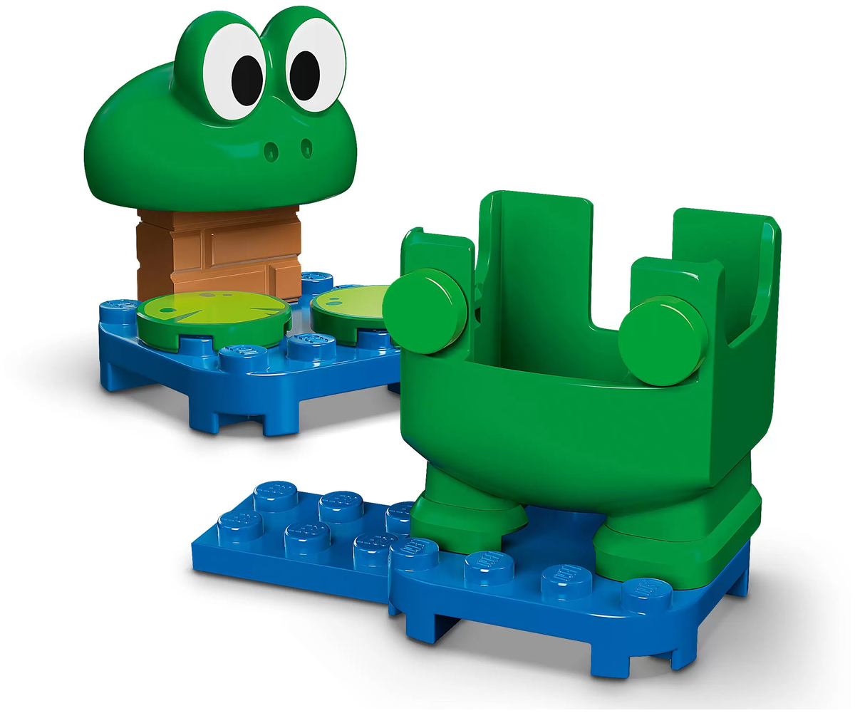 Картинка Конструктор LEGO 71392 Super Mario Набор усилений «Марио-лягушка»
