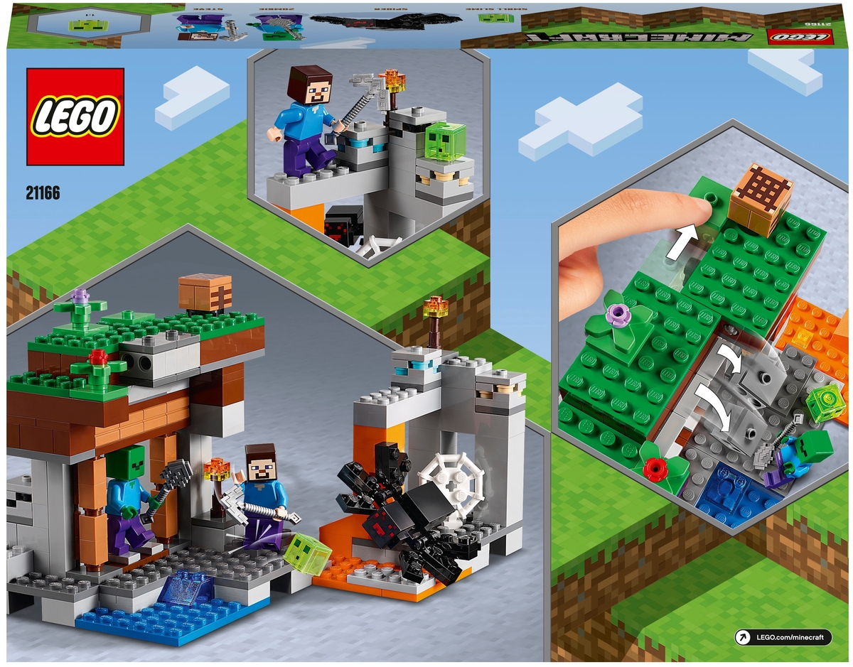 Фото Конструктор LEGO Заброшенная шахта Minecraft 21166