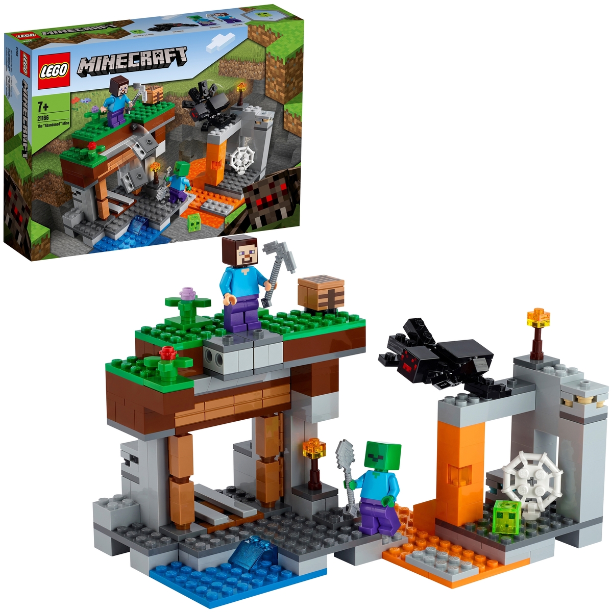 Фотография Конструктор LEGO Заброшенная шахта Minecraft 21166