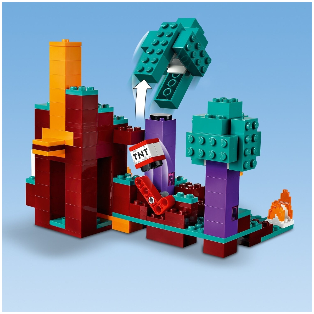 Цена Конструктор LEGO 21168 Minecraft Искажённый лес