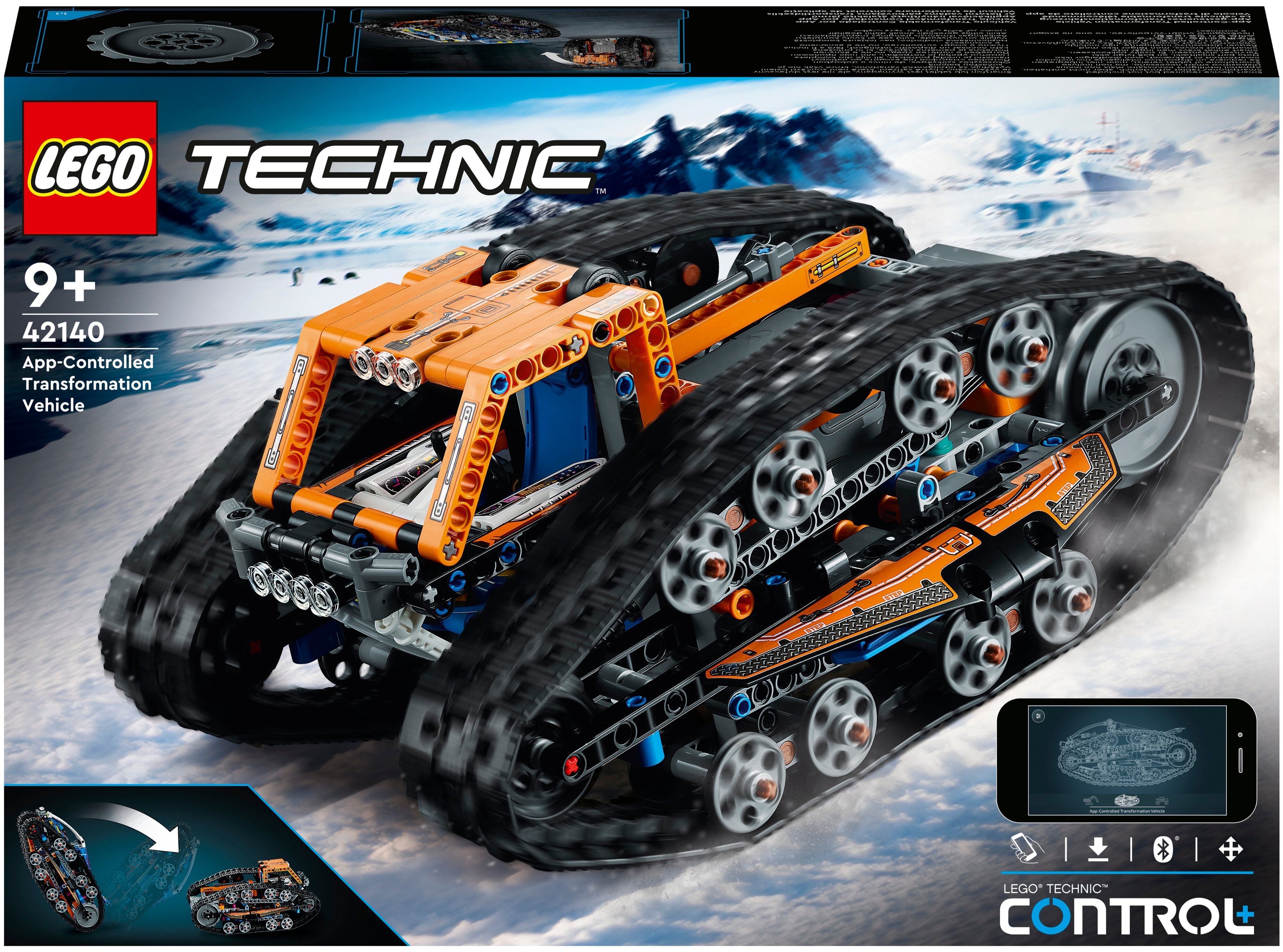 Фото Конструктор LEGO Машина-трансформер на дистанционном управлении Technic 42140