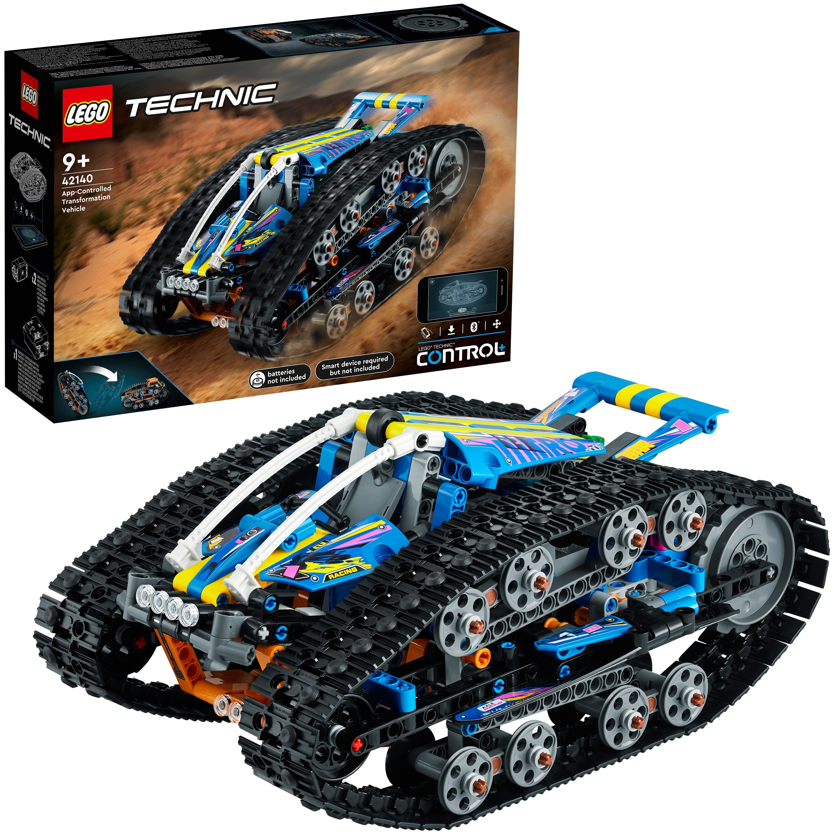 Фотография Конструктор LEGO Машина-трансформер на дистанционном управлении Technic 42140