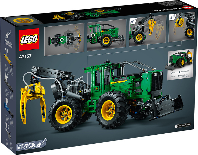 Фотография Конструктор LEGO 42157 Техник Трелевочный трактор John Deere 948L-II