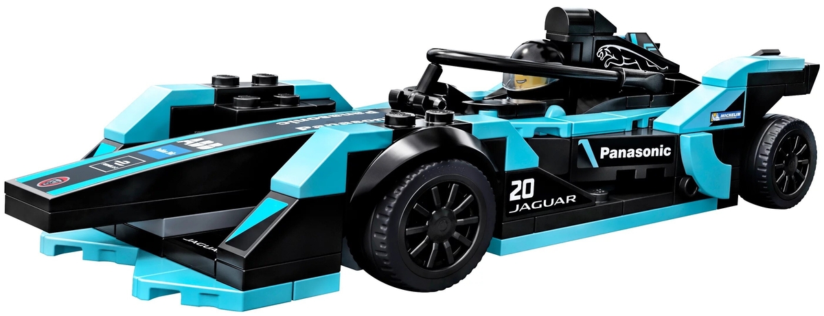 Купить Конструктор LEGO 76898 Speed Champions Formula E Panasonic Jaguar Racing GEN2 car & Jaguar I-PACE eTROPHY