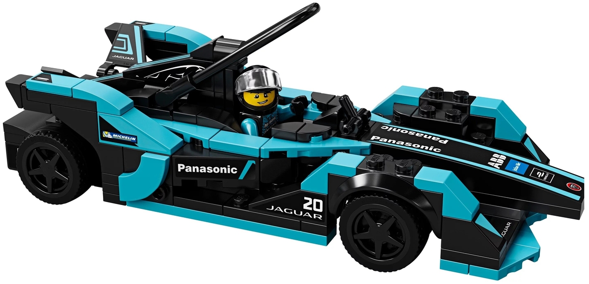 Конструктор LEGO 76898 Speed Champions Formula E Panasonic Jaguar Racing GEN2 car & Jaguar I-PACE eTROPHY Казахстан