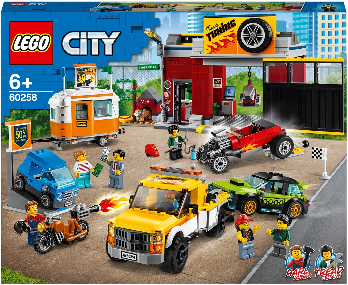 Конструктор LEGO Тюнинг-мастерская CITY 60258