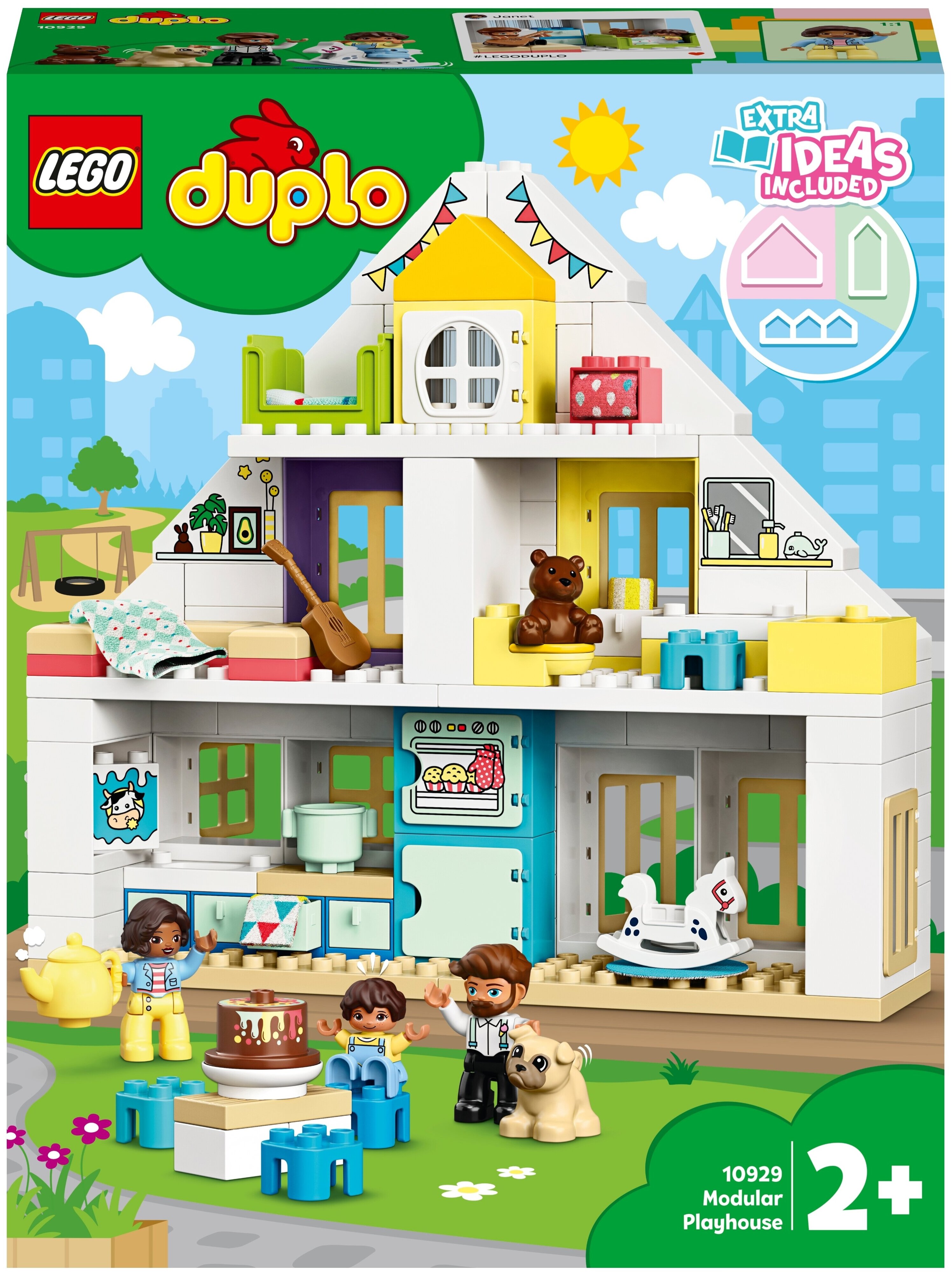 Конструктор LEGO Модульный игрушечный дом DUPLO 10929