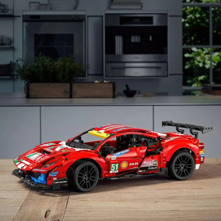 Купить Конструктор LEGO 42125 Technic Ferrari 488 GTE “AF Corse #51”