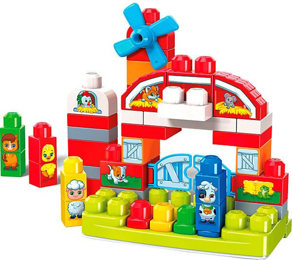 Конструктор Mega Bloks Музыкальная ферма 25дет GCT500