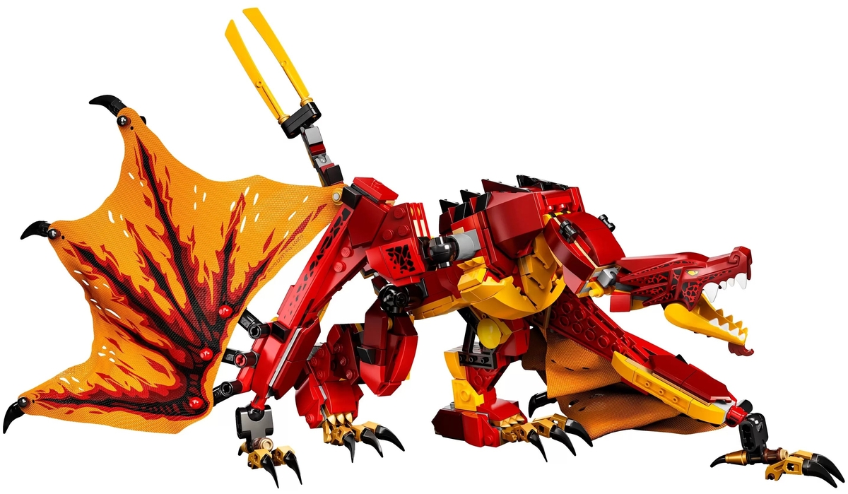 Конструктор LEGO 71753 Ниндзяго Атака огненного дракона заказать