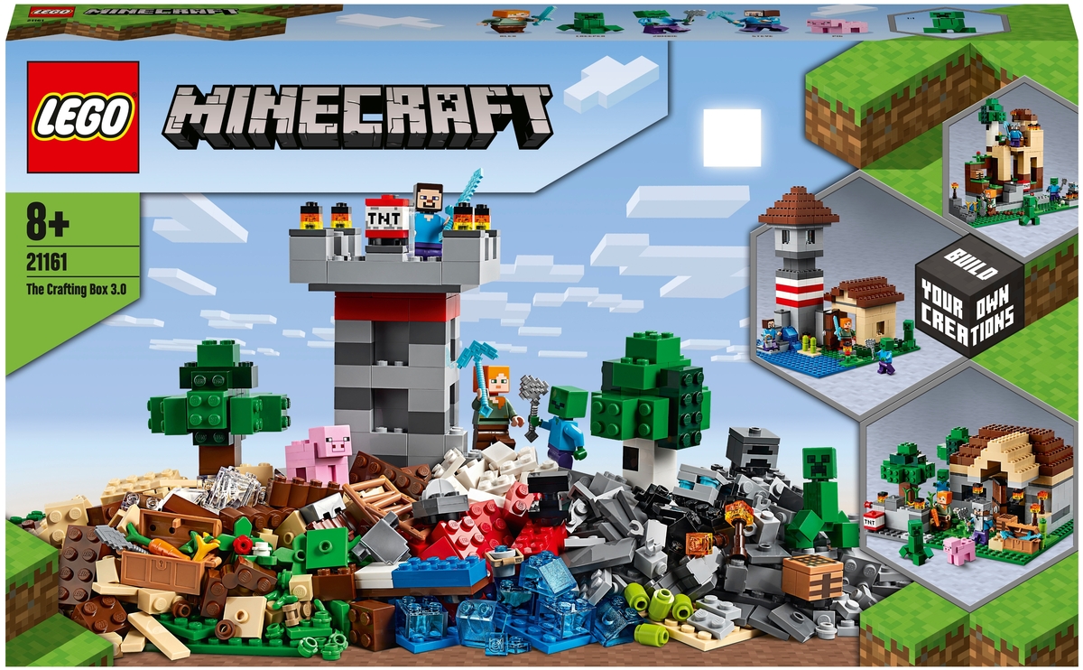 Конструктор LEGO Набор для творчества 3.0 Minecraft 21161