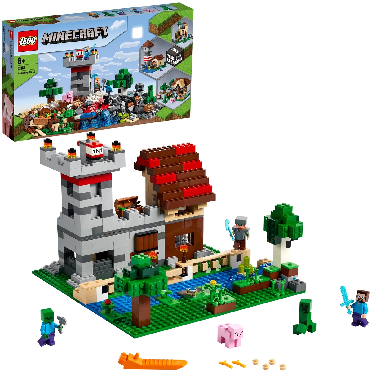 Фотография Конструктор LEGO Набор для творчества 3.0 Minecraft 21161