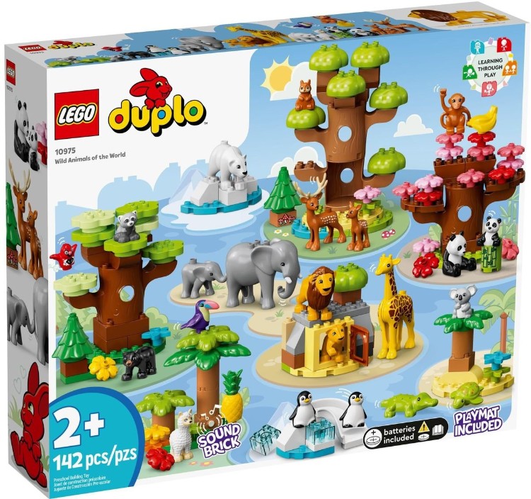 Конструктор LEGO 10975 Дупло Дикие животные мира