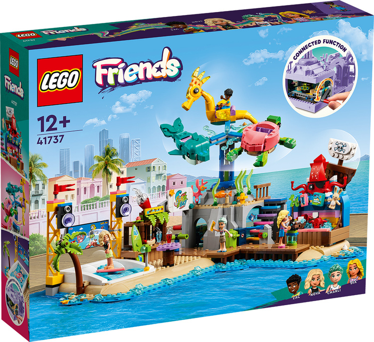 Фото Конструктор LEGO 41737 Подружки Парк развлечений на пляже
