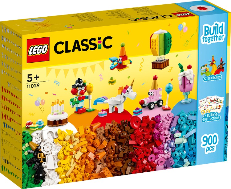 Фото Конструктор LEGO 11029 Классика Коробка для творческой вечеринки