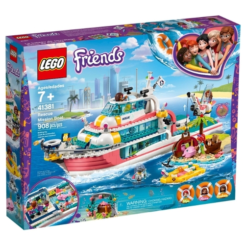 Фото Конструктор LEGO Катер для спасательных операций Friends 41381