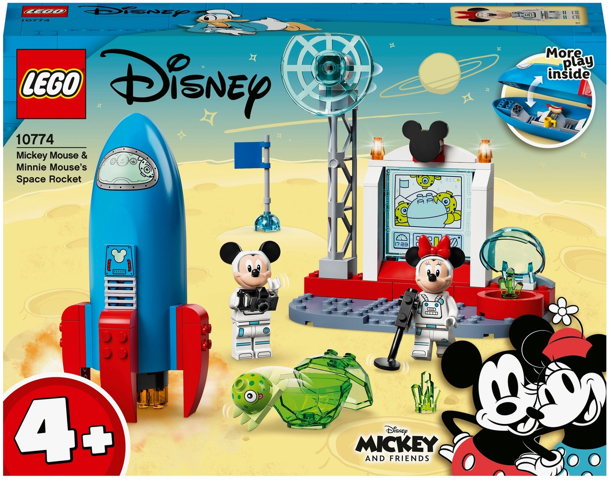 Конструктор LEGO 10774 Микки и Друзья Космическая ракета Микки и Минни