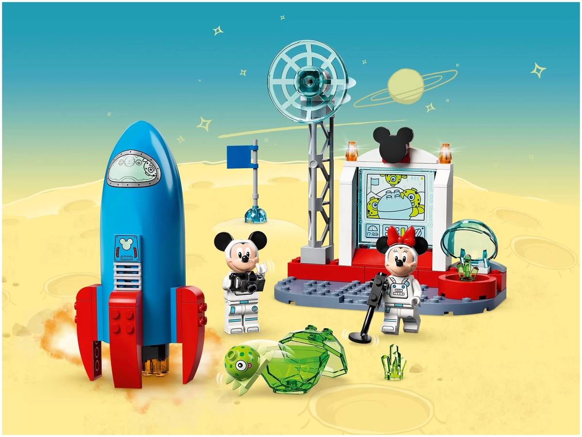 Конструктор LEGO 10774 Микки и Друзья Космическая ракета Микки и Минни Казахстан
