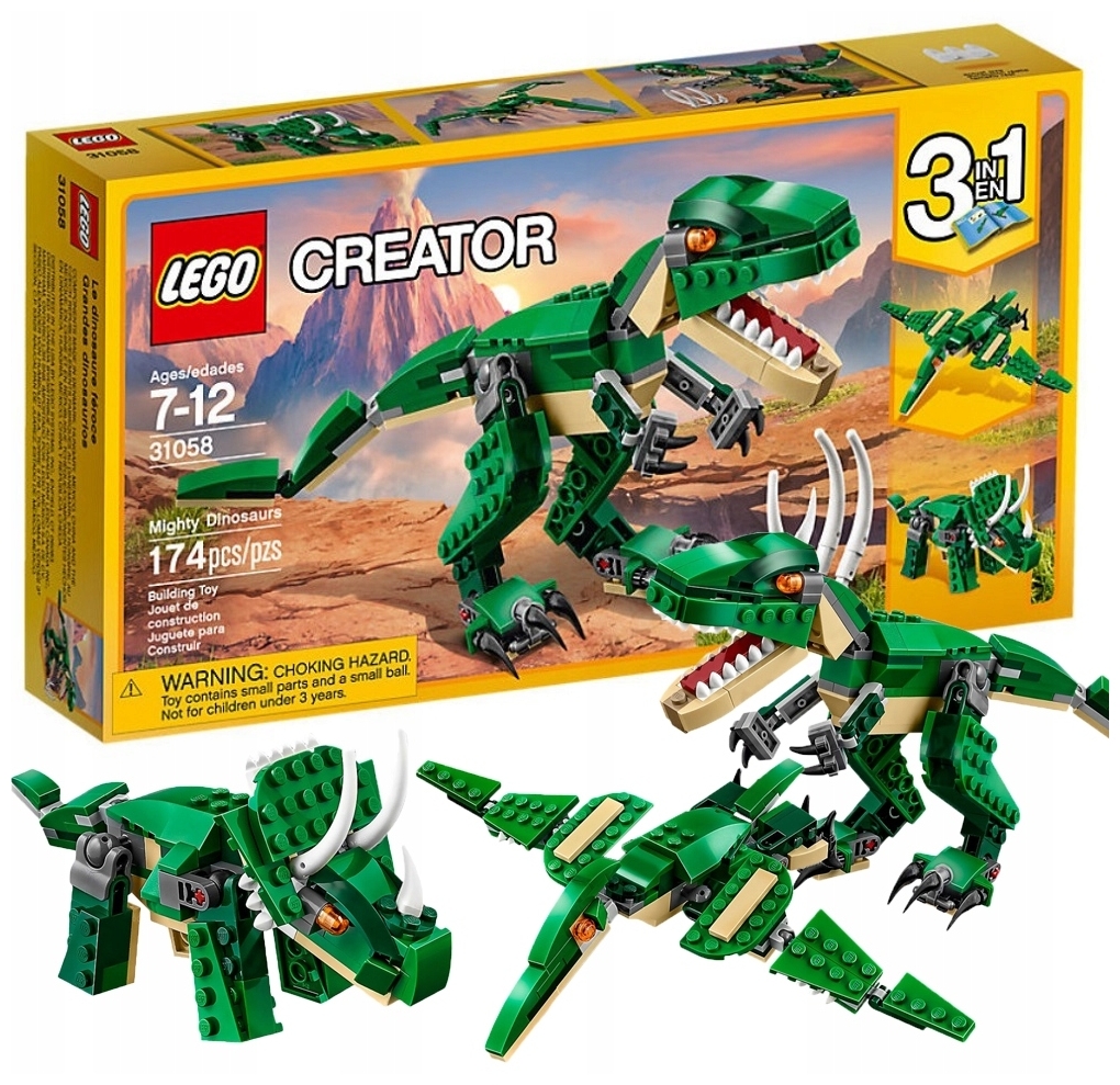 Фотография Конструктор LEGO 31058 Криэйтор Грозный динозавр