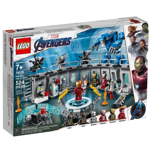 Конструктор LEGO Лаборатория Железного человека Super Heroes 76125