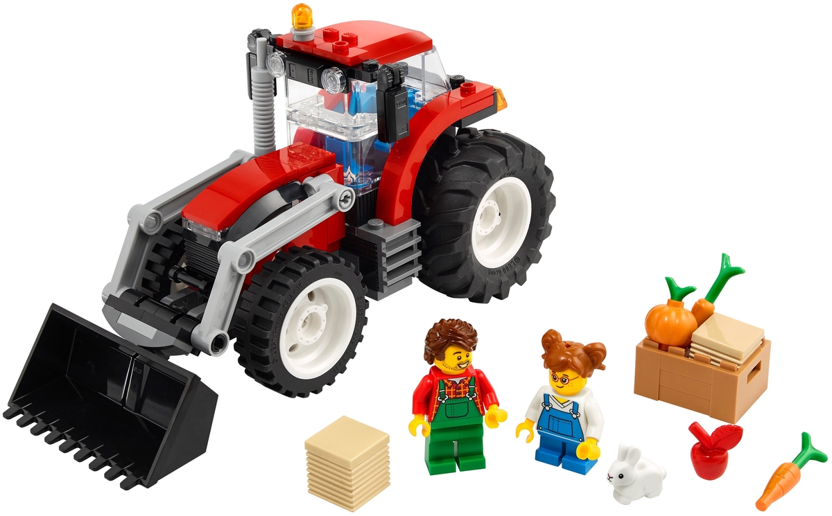 Конструктор LEGO 60287 Город Трактор Казахстан