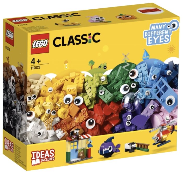 Конструктор LEGO Кубики и глазки Classic 11003