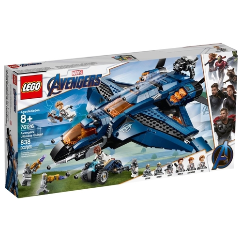 Конструктор LEGO Модернизированный квинджет Мстителей Super Heroes 76126