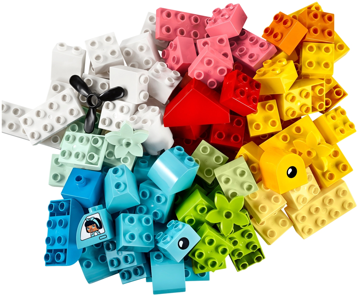 Картинка Конструктор LEGO 10909 Классика Шкатулка-сердечко