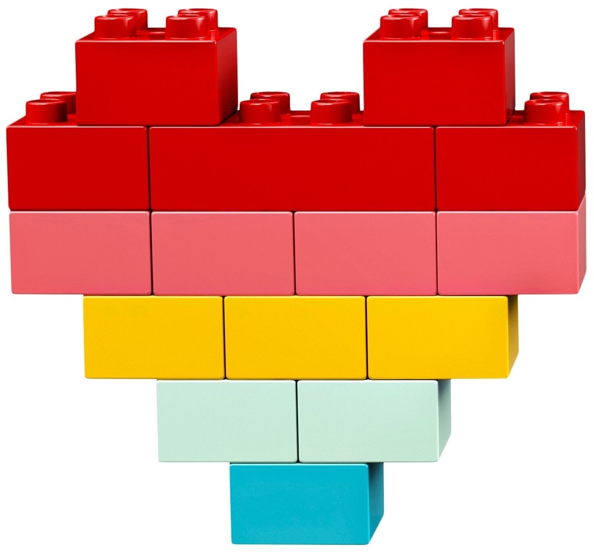 Конструктор LEGO 10909 Классика Шкатулка-сердечко Казахстан