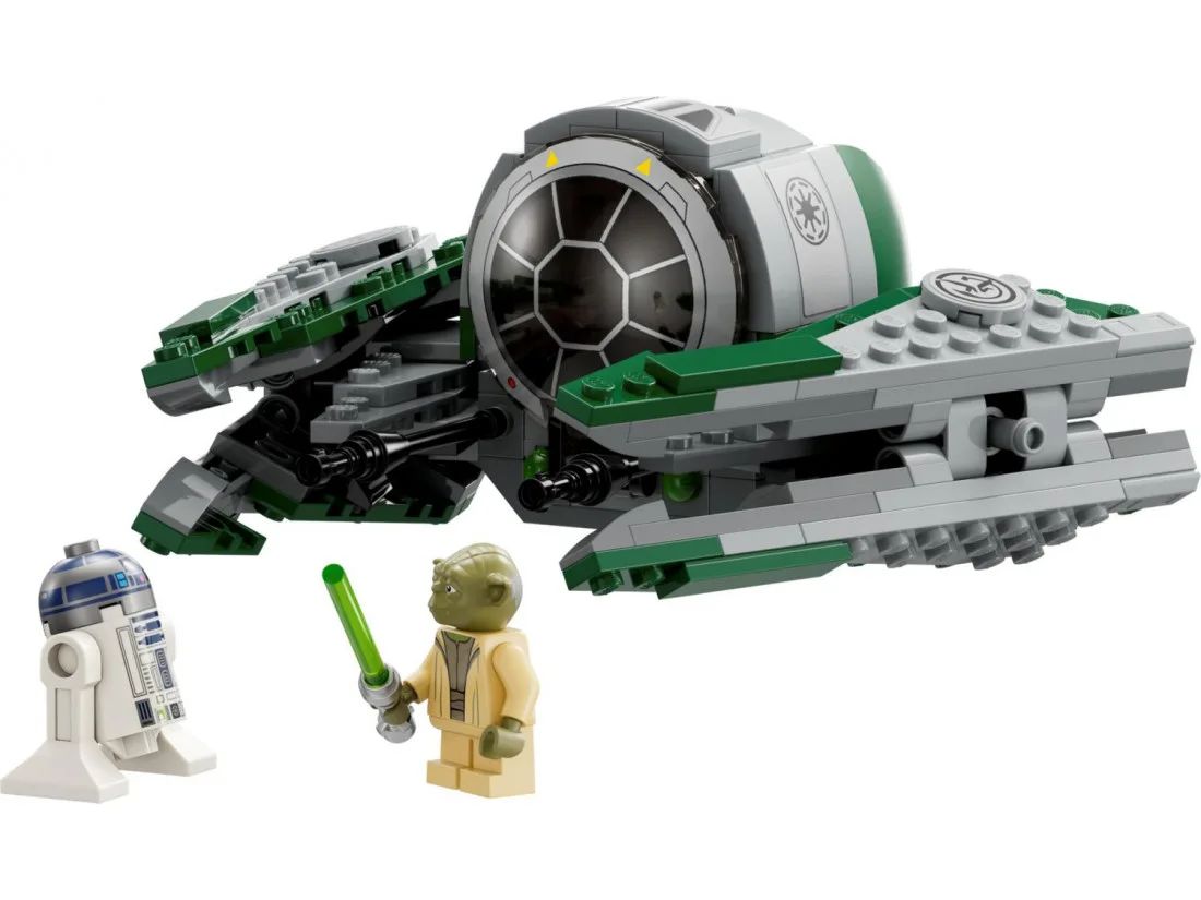 Фото Конструктор LEGO 75360 Звездные войны Джедайский истребитель Йоды