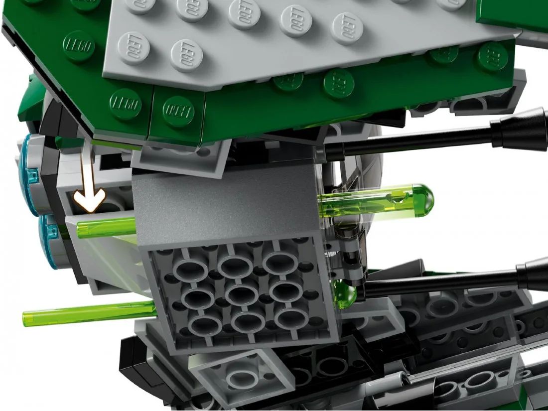 Цена Конструктор LEGO 75360 Звездные войны Джедайский истребитель Йоды