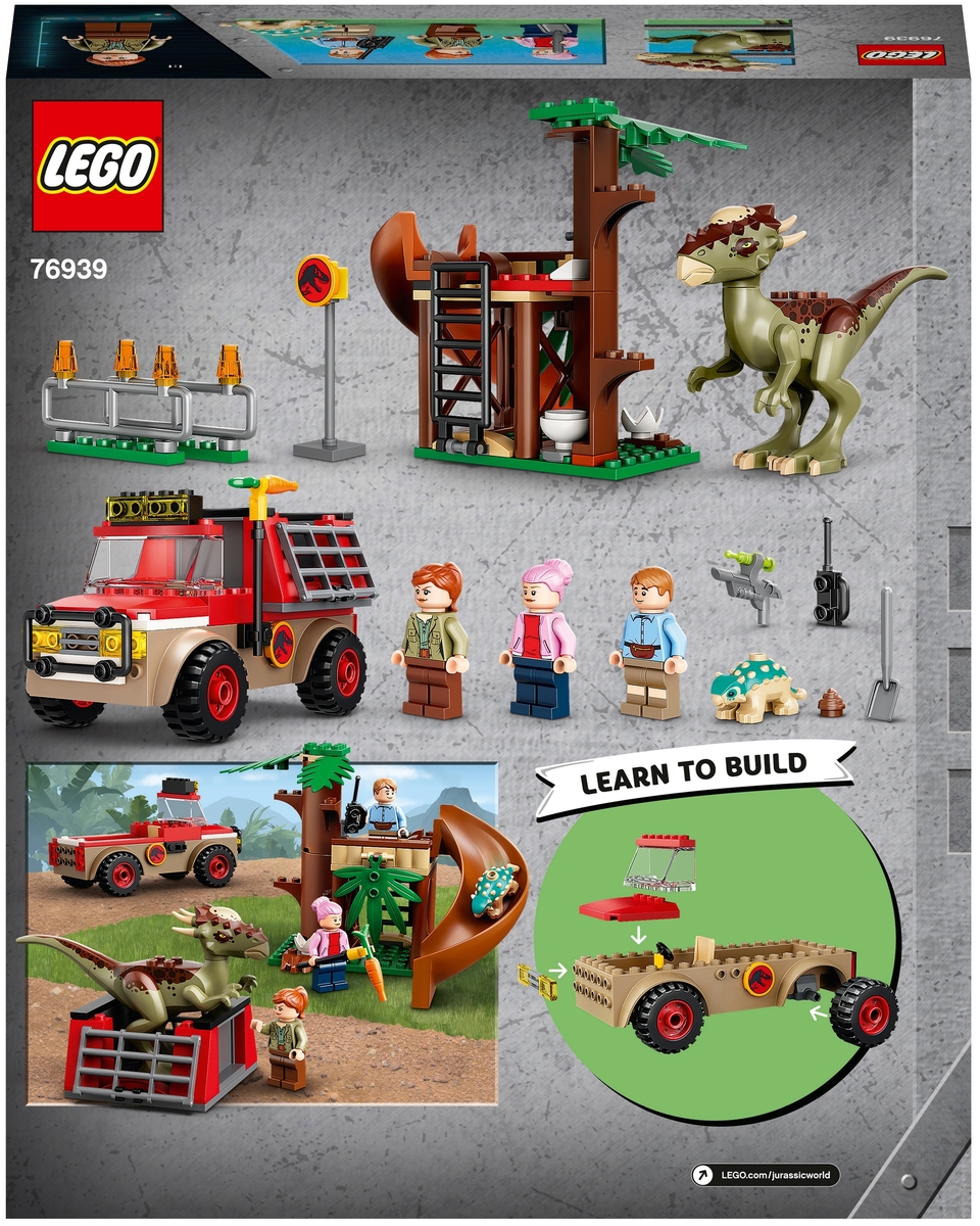 Фото Конструктор LEGO 76939 Jurassic World Побег стигимолоха