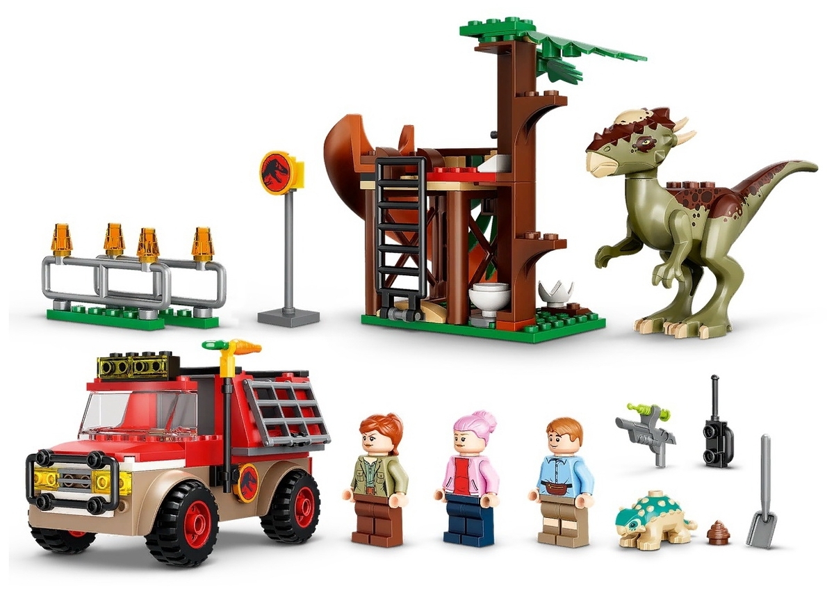 Цена Конструктор LEGO 76939 Jurassic World Побег стигимолоха