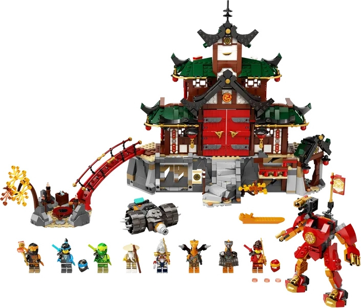 Фото Конструктор LEGO Храм-додзё ниндзя Ninjago 71767