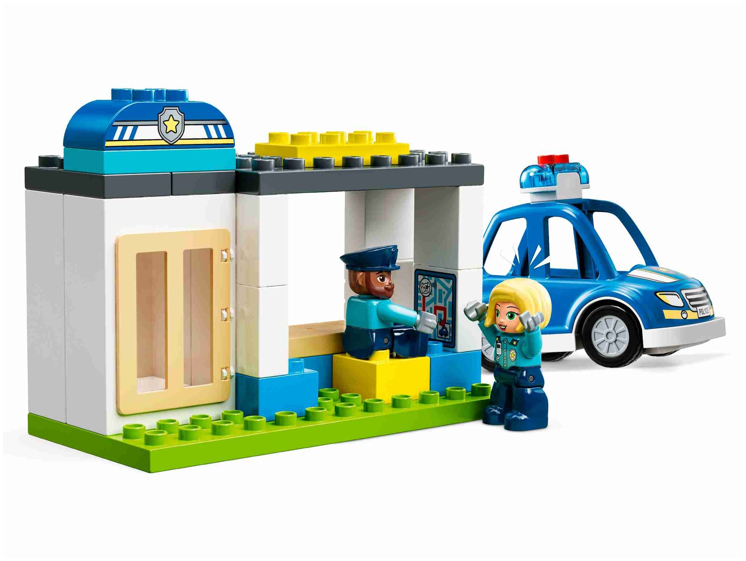 Цена Конструктор LEGO 10959 Дупло Полицейский участок и вертолёт