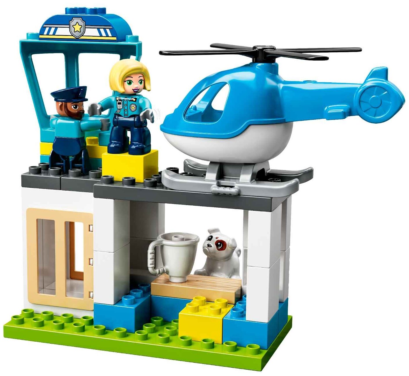 Купить Конструктор LEGO 10959 Дупло Полицейский участок и вертолёт