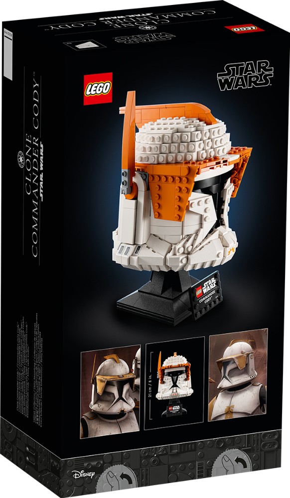 Фотография Конструктор LEGO 75350 Звездные войны Шлем командира клонов Коди